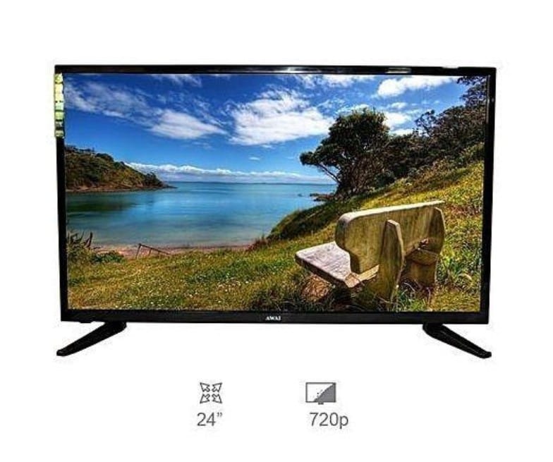 AUCTION 12 KG Front loading washing machine +24″ Led TV - Image 2